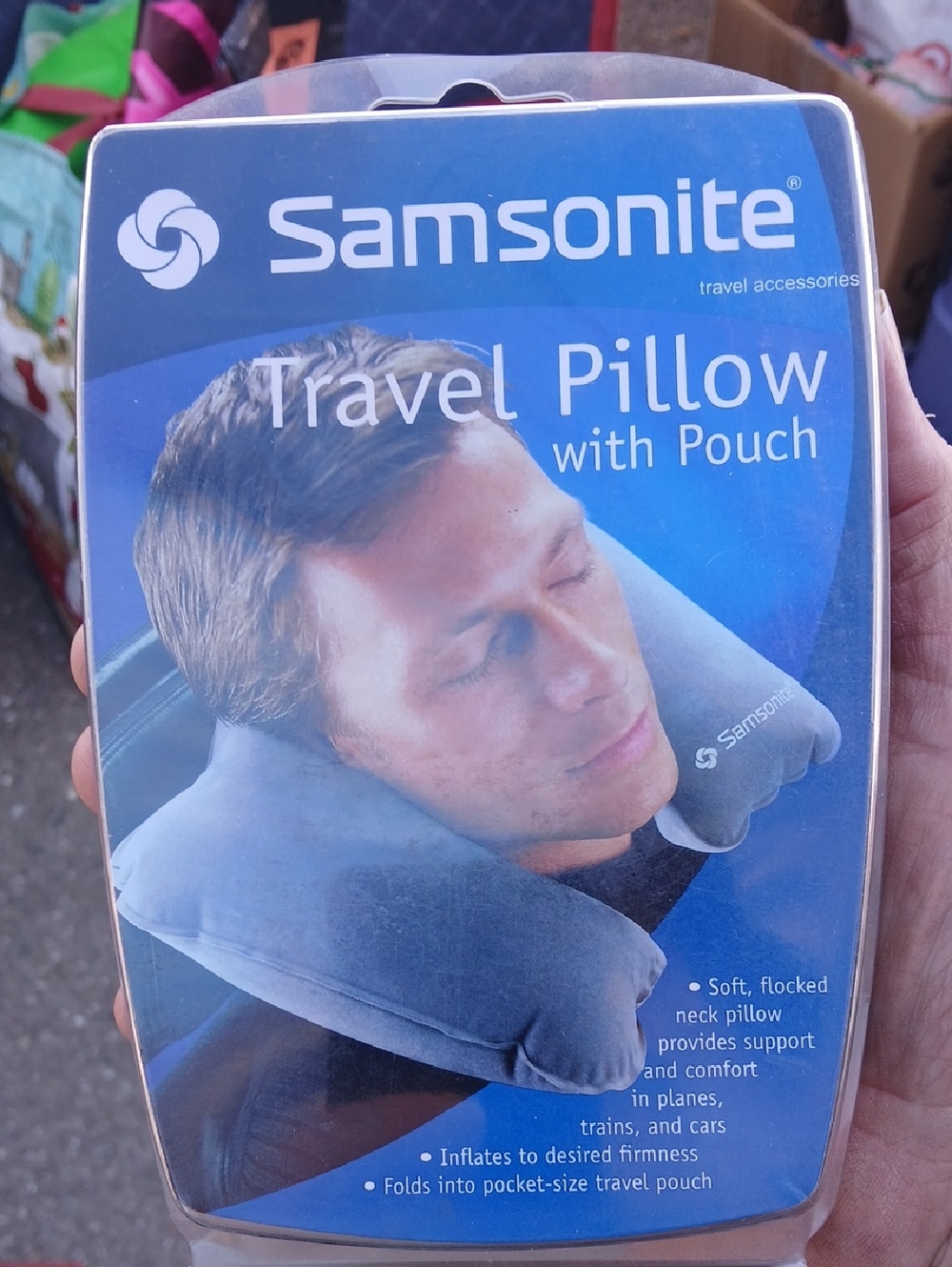 Samsonite Travel Pillow / Pouch Brand New